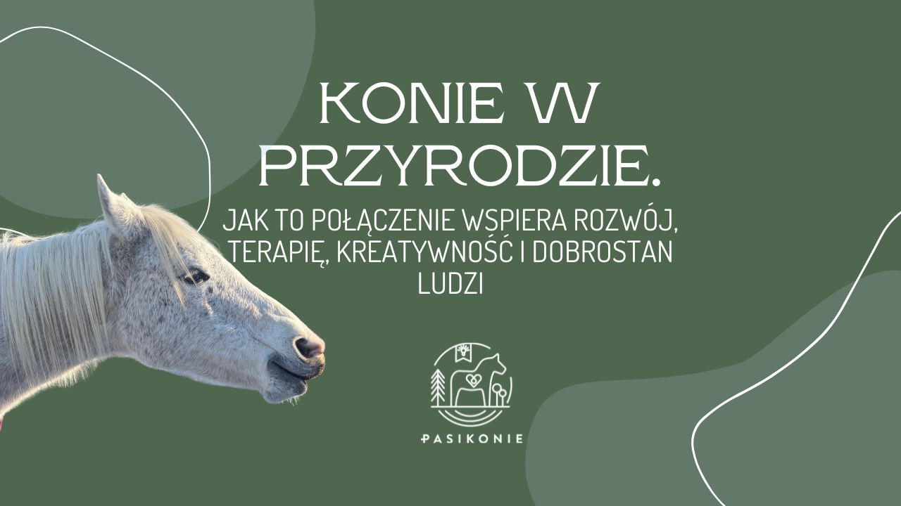 Konie w przyrodzie. Jak to połączenie wspiera rozwój, terapię, kreatywność i dobrostan ludzi