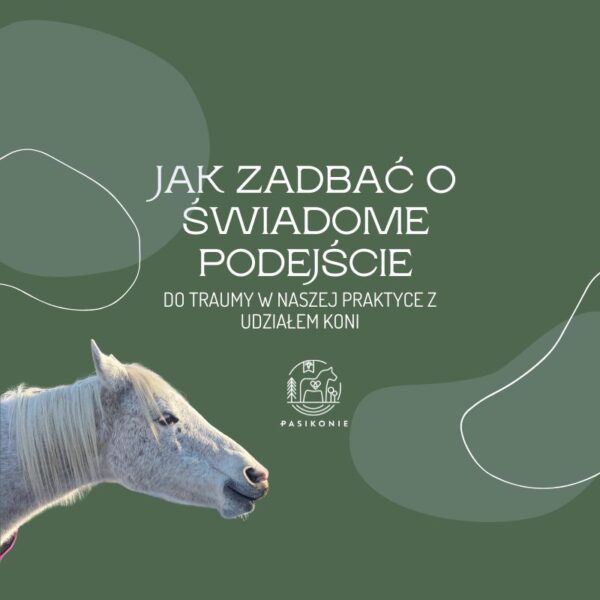 Webinar PRO: Jak zadbać o świadome podejście do traumy w naszej praktyce z udziałem koni