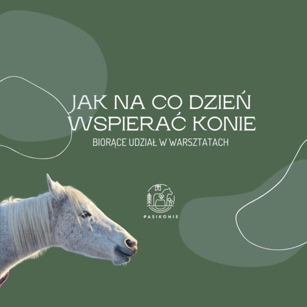 Webinar PRO: Jak na co dzień wspierać konie biorące udział w warsztatach